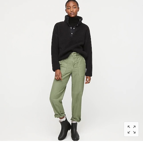 Polartec® sherpa fleece half-snap pullover AS914 - Picture 2 of 4